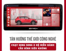 GOTECH GT Mazda – Màn hình liền tích hợp camera 360 hiện đại dành cho xe Mazda