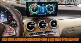 Màn hình Android cho xe Mercedes C250 