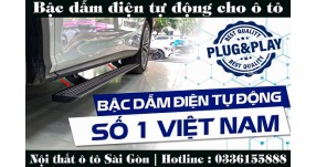 Bậc dẫm điện oto