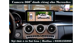 Camera 360 độ 3D dành riêng cho xe Mercedes