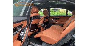 Mercedes S class W221 nâng cấp nội ngoại thất Maybach W223