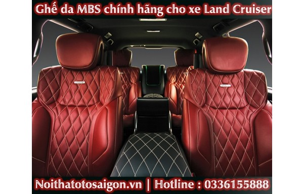 Độ Nội Thất Cho Toyota Land Cruiser Phiên Bản MBS Trung Đông