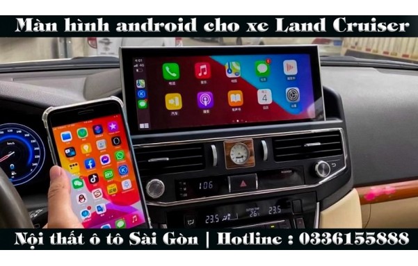 Màn hình Android xe Toyota Land Cruiser