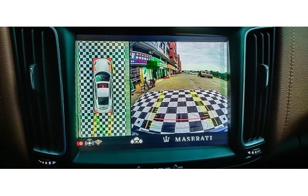 CAMERA 360 ĐỘ CHÍNH HÃNG CHO XE MASERATI