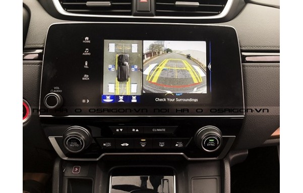 GẮN CAMERA 360 ĐỘ CHO XE HONDA CRV