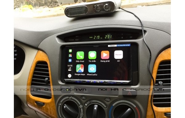 LẮP ĐẶT ĐẦU DVD PIONEER CHO XE INNOVA