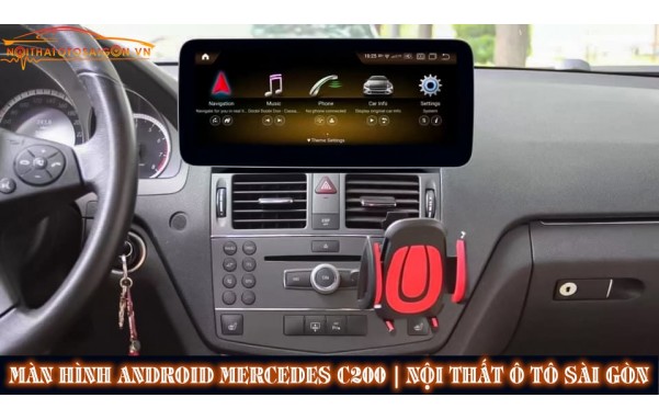 Màn hình android cho Mercedes (C200, C230, C250 đời 2007-2010)