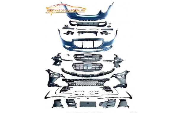 Mercedes S class W223 nâng cấp body kit Maybach