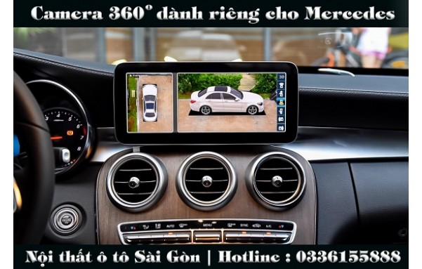 Camera 360 độ 3D dành riêng cho xe Mercedes