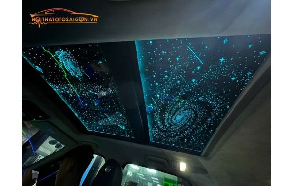 Range Rover Vogue dán phim cách nhiệt trần sao Ambientlight