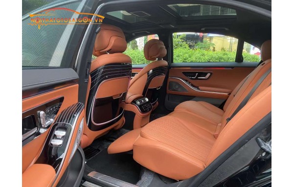 Mercedes S class W221 nâng cấp nội ngoại thất Maybach W223