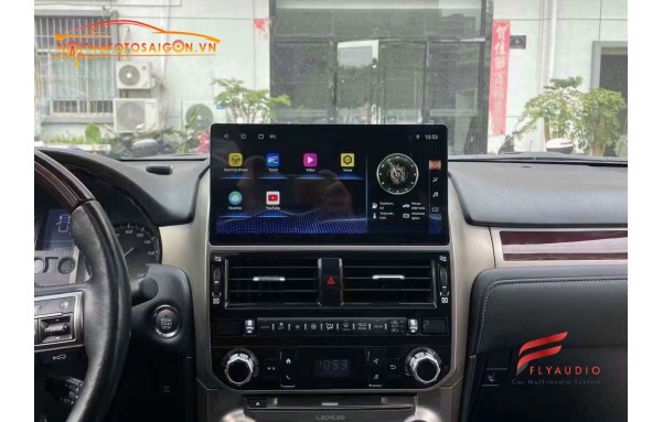 Lexus Gx460 2010-2019 nâng cấp màn hình Flyaudio form 2023