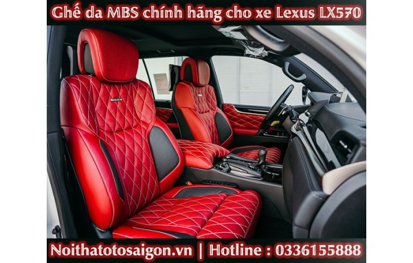 Độ Nội Thất MBS Trung Đông Cho Lexus LX570